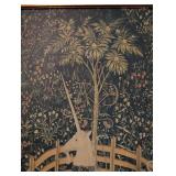 Framed Unicorn in Captivity Print