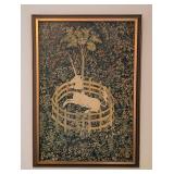 Framed Unicorn in Captivity Print