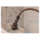 Vintage Brass Floor Lamp