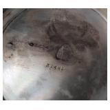 Antique English Antique Floral Pattern Sterling Silver Teapot / Vintage Elkington & Co Sterling Silver Teapot