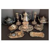 Vintage Silver Plated Servingware