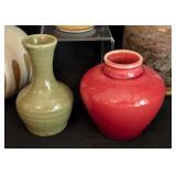 Small Vintage Pottery Vases including Pigeon Forge Pottery