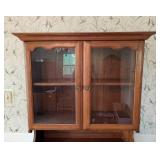Vintage Crawford Furniture Co. Display Hutch