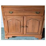 Vintage Crawford Furniture Co. Display Hutch
