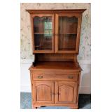 Vintage Crawford Furniture Co. Display Hutch