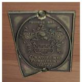 Vintage Crawford Furniture Co. Display Hutch