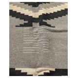 Vintage South American Woven Wool Textile