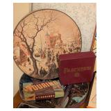 Variety of Vintage Games and Puzzles