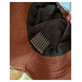 Antique Victorian Dress and Hat with Intricate Button Details