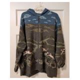 Ralph Lauren Handknitted Wool Hooded Sweater