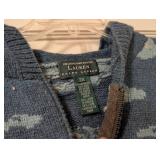 Ralph Lauren Handknitted Wool Hooded Sweater