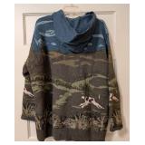 Ralph Lauren Handknitted Wool Hooded Sweater