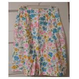 Vintage Cole of California Floral Swimsuit and Matching Shorts