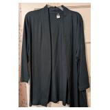 Eileen Fisher Navy and Green Cardigans