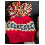 Vintage Knit Hats and Mittens