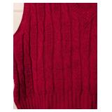 Vintage Pendleton Knit Red Wool Vest