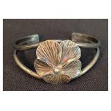 Vintage Sterling Silver Floral Jewelry Set