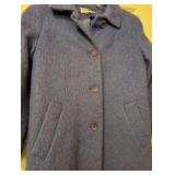 Vintage Wayne Evans Blue Mohair Jacket