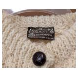 Gaeltarra Vintage Hand Knit Wool Sweater