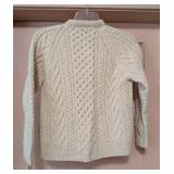 Gaeltarra Vintage Hand Knit Wool Sweater