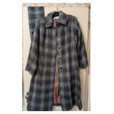 Vintage Wayne Stewart Plaid Mohair Jacket