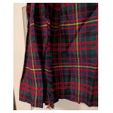 Vintage Tartan Wool Kilt