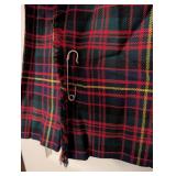 Vintage Tartan Wool Kilt