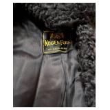 Vintage Kogen Furs Lambswool Cape and Hat