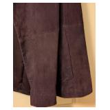 Eileen Fisher Purple Suede Jacket