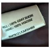 Eileen Fisher Purple Suede Jacket