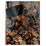 Vintage Asian Silk Robe