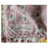 Small Colorful Vintage  Flannel Quilt