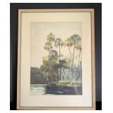 Framed Homosassa River Watercolor Print by Winslow Homer