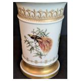 Small Mottahedeh Design Birds of Paradise Vase