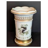 Small Mottahedeh Design Birds of Paradise Vase