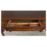 Vintage Traditional English Writing Desk