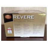 New OXO Soft Works 19 Piece Kitchen Tool Set and Revere Ware Stainless Steel Bowl Set