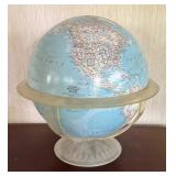 Vintage National Geographic Globe
