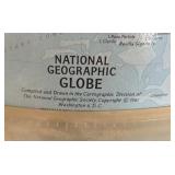Vintage National Geographic Globe