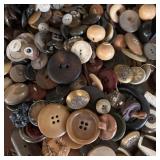 Vintage Tins with a Large Variety of Vintage Buttons