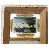 Vintage Trumeau Mirror