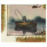 Vintage Trumeau Mirror