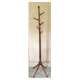 Vintage Wooden Coat Tree