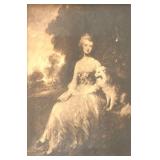 "Mrs. Mary Robinson" Print by Thomas Gainsborough