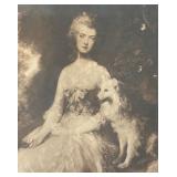 "Mrs. Mary Robinson" Print by Thomas Gainsborough