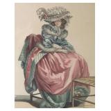 "La Belle et Tendre Lyonnaise" Print by Jean-Antoine Watteau