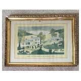 "Home for Thanksgiving" Print by Grandma Moses