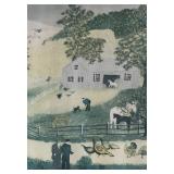 "Home for Thanksgiving" Print by Grandma Moses