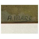 English Cottage Lithograph Print by Nicolas Markovitch