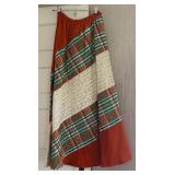 Vintage Chessa Davis Skirt with Coordinating Belt